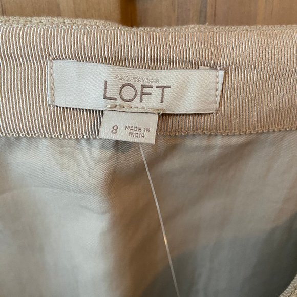 NWT Loft Embroidered Shift Skirt - Picture 3 of 3